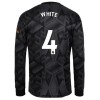 Goedkope Arsenal White 4 Uitshirt 2022-23 Lange Mouw Goedkope Arsenal White 4 Uitshirt 2022-23 Lange Mouw